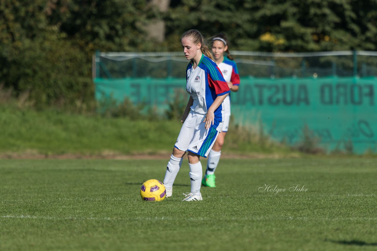 Bild 454 - B-Juniorinnen Krummesser SV - SV Henstedt Ulzburg : Ergebnis: 0:3